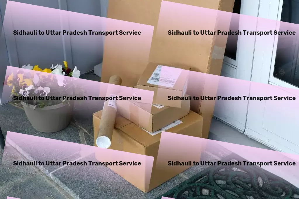 Sidhauli to Uttar Pradesh Transport Local package logistics