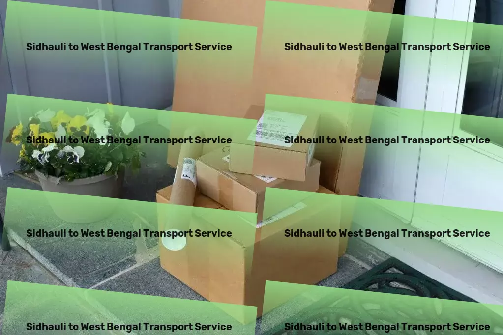 Sidhauli to West Bengal Transport Residential courier services