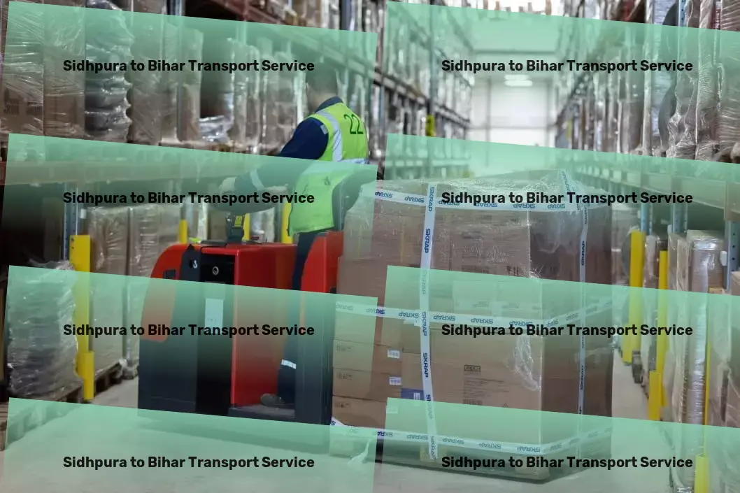 Sidhpura to Bihar Transport Unleashing the power of seamless transport services in India. - Local heavy cargo delivery