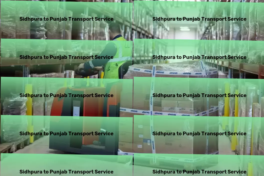 Sidhpura to Punjab Transport Master the art of transporting goods within India with us. - Regional truckload transport