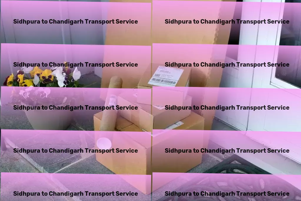 Sidhpura to Chandigarh Transport National road delivery