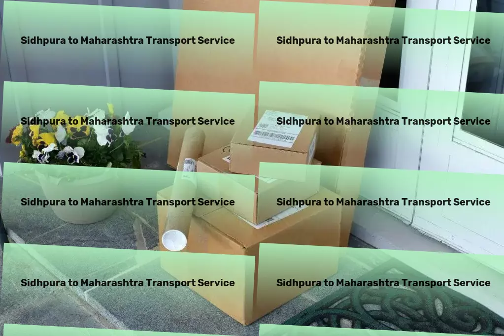 Sidhpura to Maharashtra Transport Streamlining your business processes with innovative software. - Advanced package logistics