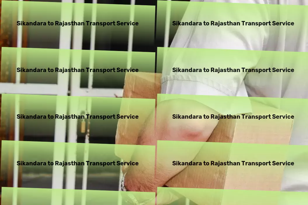 Sikandara to Rajasthan Transport Reshaping the logistics framework for better deliveries across India. - Custom freight transport