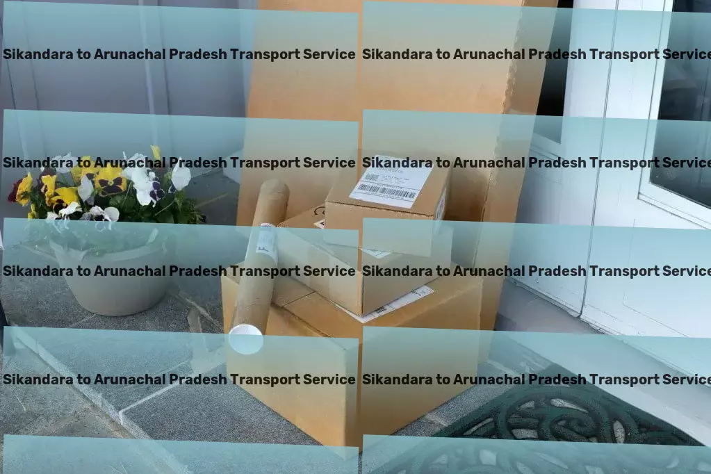 Sikandara to Arunachal Pradesh Transport Expert advice and execution in Indian goods transportation. - Freight booking online