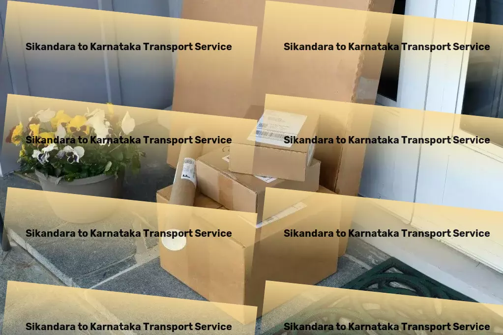 Sikandara to Karnataka Transport Integrated goods forwarding