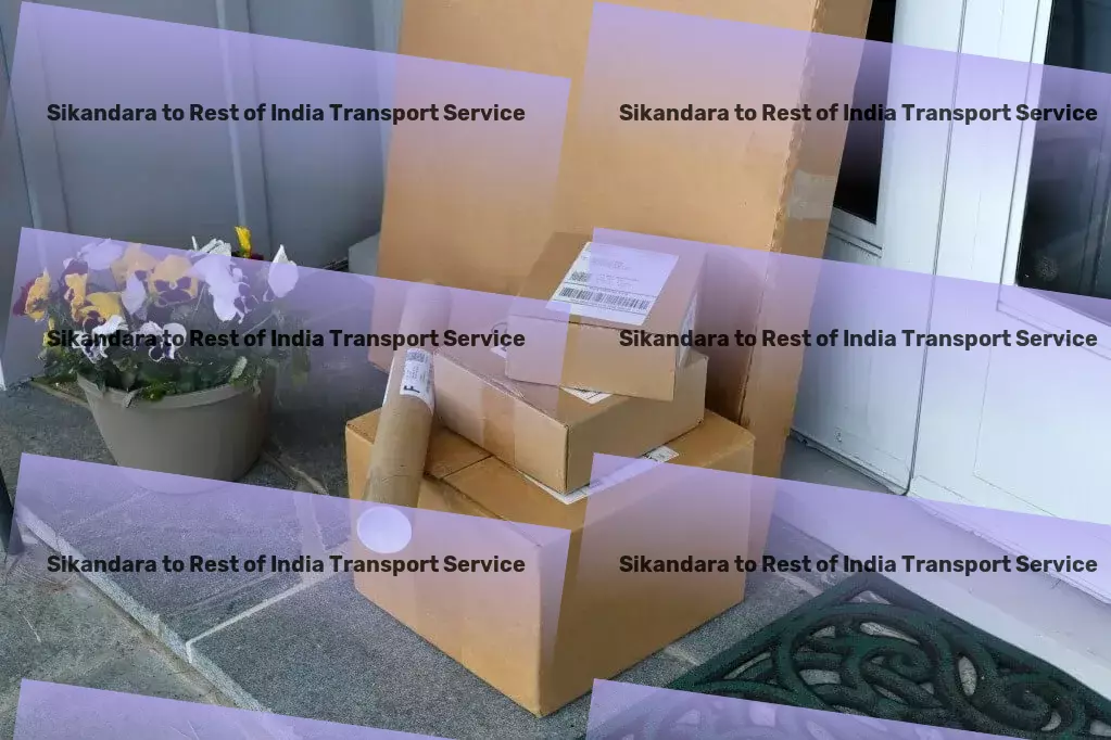 Sikandara to Rest Of India Transport Professional logistics solutions