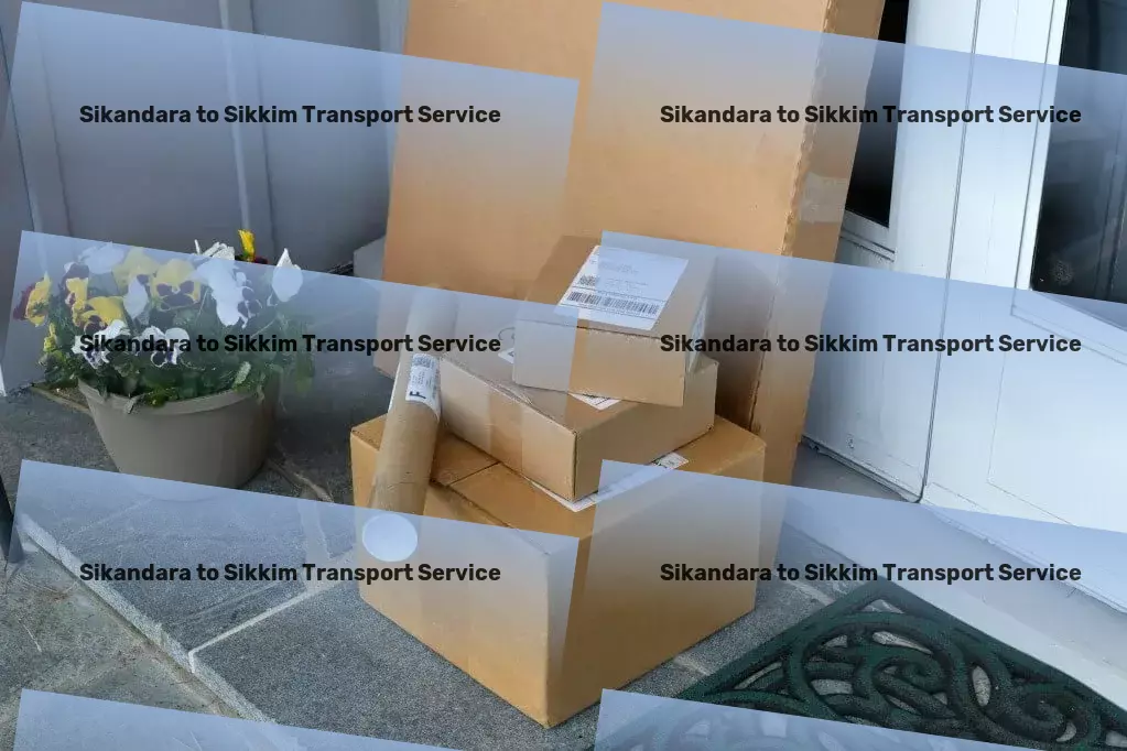 Sikandara to Sikkim Transport From start to finish, the best in Indian transport services! - Domestic parcel services