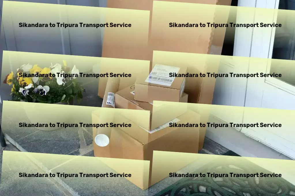 Sikandara to Tripura Transport Full truckload logistics