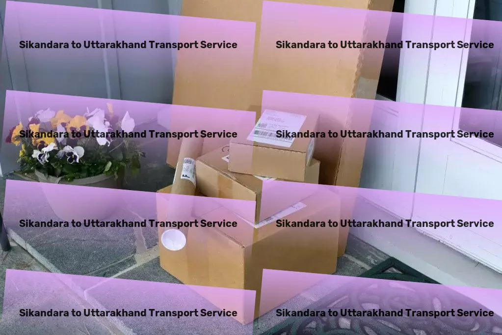 Sikandara to Uttarakhand Transport Trust us to move your goods seamlessly within India. - Full-scale cargo operations