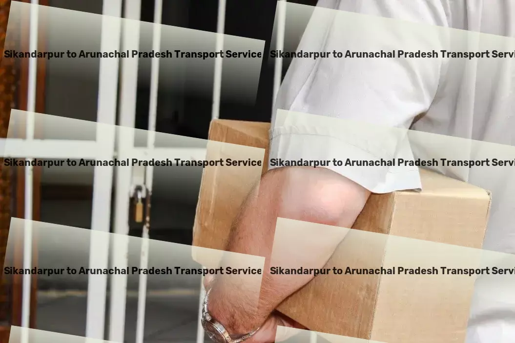 Sikandarpur to Arunachal Pradesh Transport Customized logistics solutions