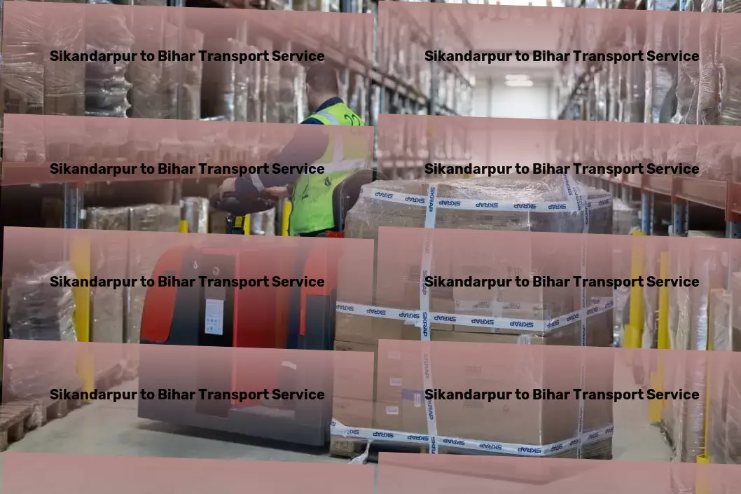 Sikandarpur to Bihar Transport Heavy load freight services