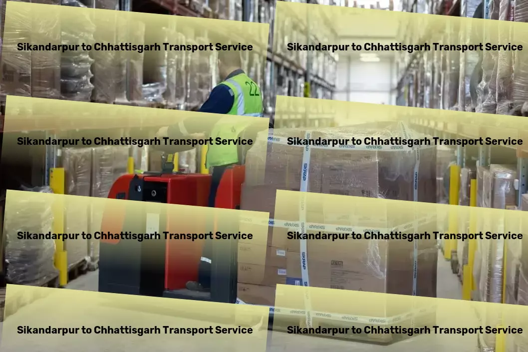 Sikandarpur to Chhattisgarh Transport Citywide freight logistics