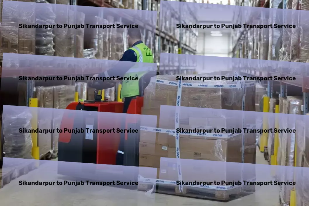 Sikandarpur to Punjab Transport Custom goods shipment services