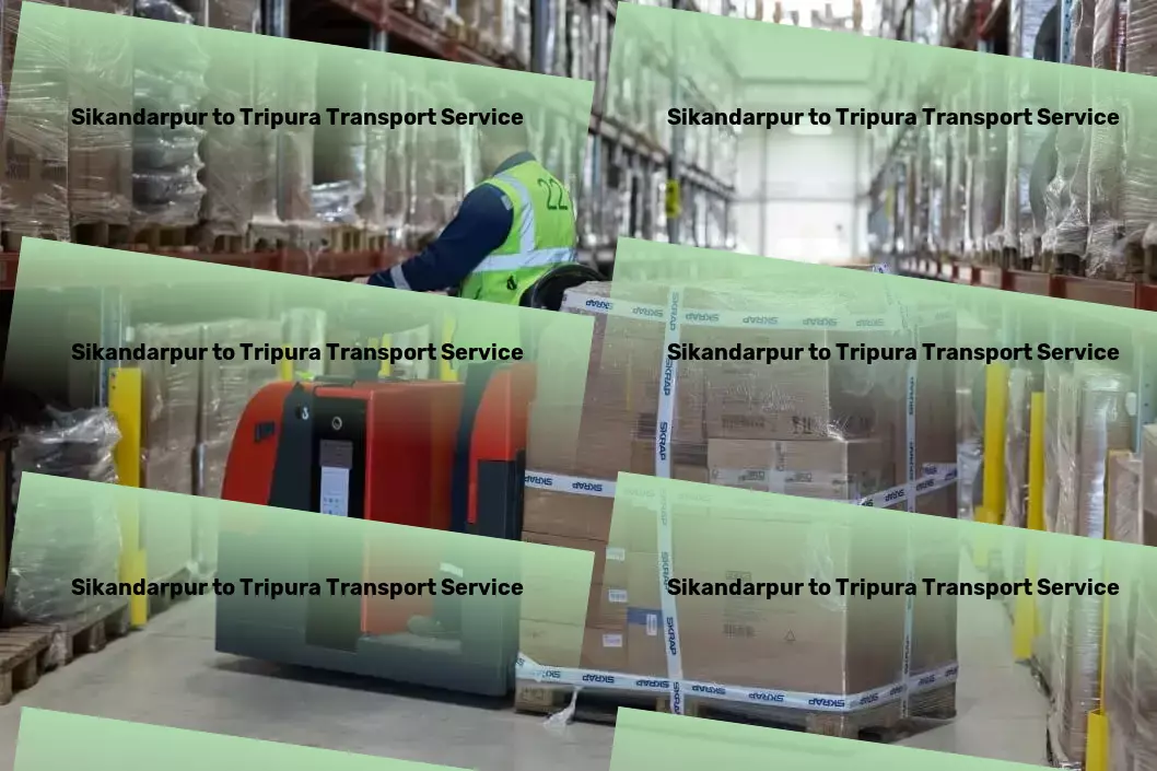 Sikandarpur to Tripura Transport Inter-state logistics solutions