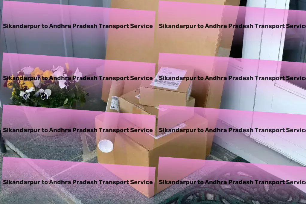 Sikandarpur to Andhra Pradesh Transport Refrigerated cargo transport