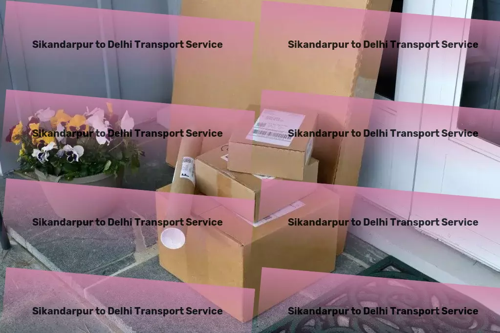 Sikandarpur to Delhi Transport Maximize productivity with our office supply range! - High-speed goods logistics