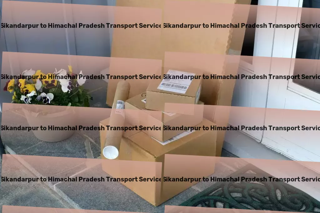 Sikandarpur to Himachal Pradesh Transport Power your logistics with our exceptional Indian transport service! - High-capacity transport and shipment