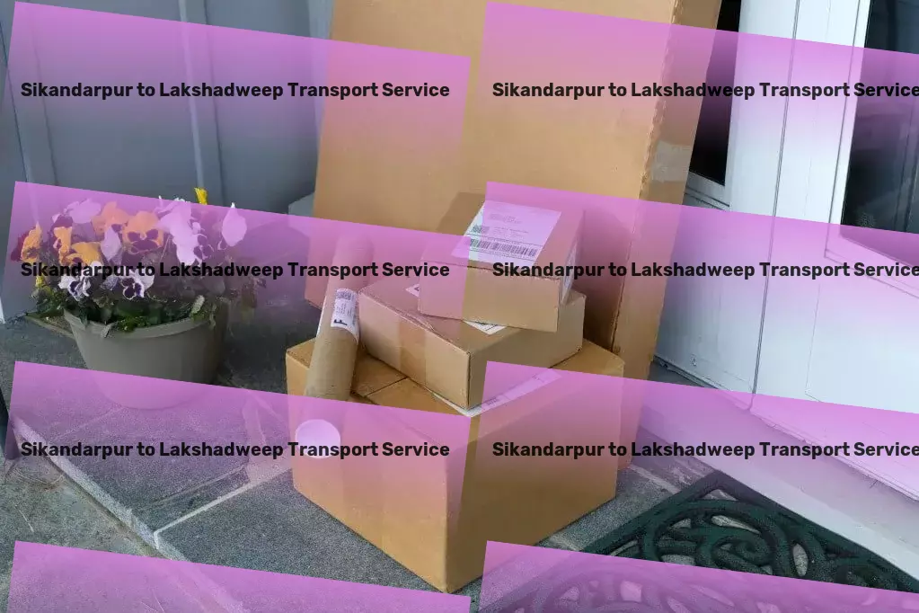 Sikandarpur to Lakshadweep Transport Express goods operations