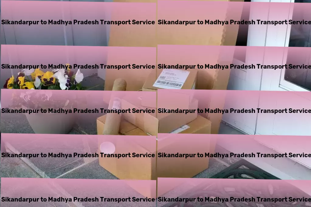 Sikandarpur to Madhya Pradesh Transport Expert advice and execution in Indian goods transportation. - E-commerce logistics