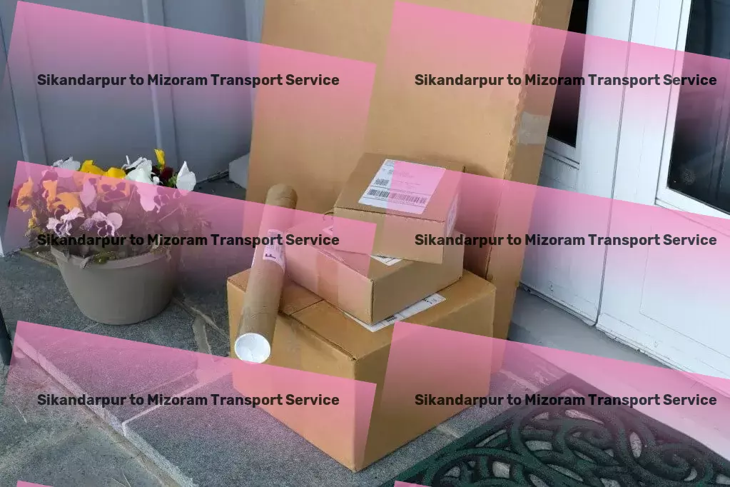 Sikandarpur to Mizoram Transport Professional shipping solutions