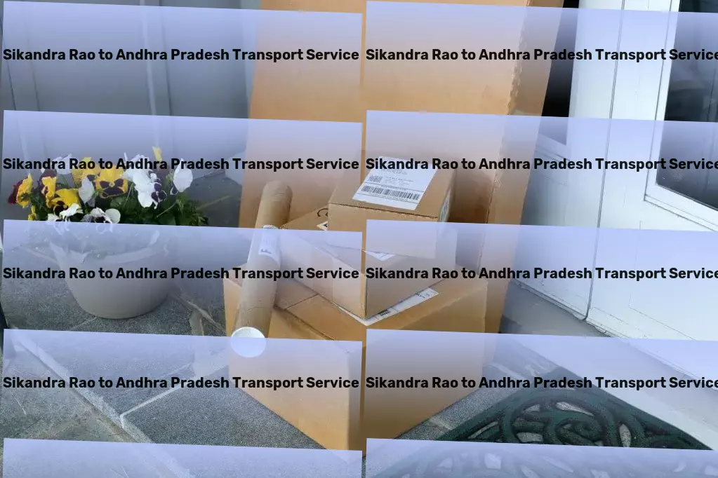 Sikandra Rao to Andhra Pradesh Transport Pioneering sustainable living with eco-friendly products! - Large item logistics