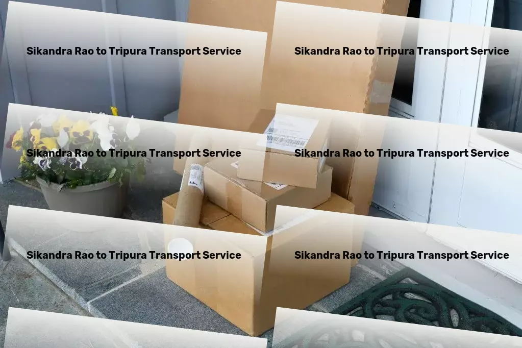 Sikandra Rao to Tripura Transport Driving your business forward with impeccable logistics! - Express bike transport