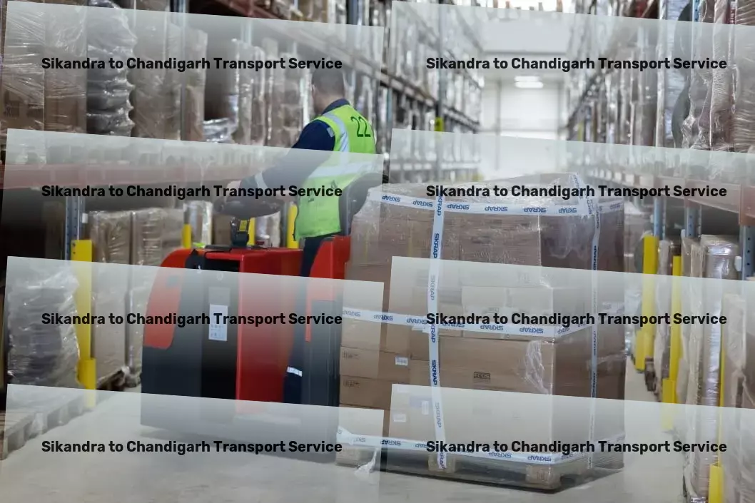 Sikandra to Chandigarh Transport Empowering your supply chain with smart solutions! - Industrial transport coordination