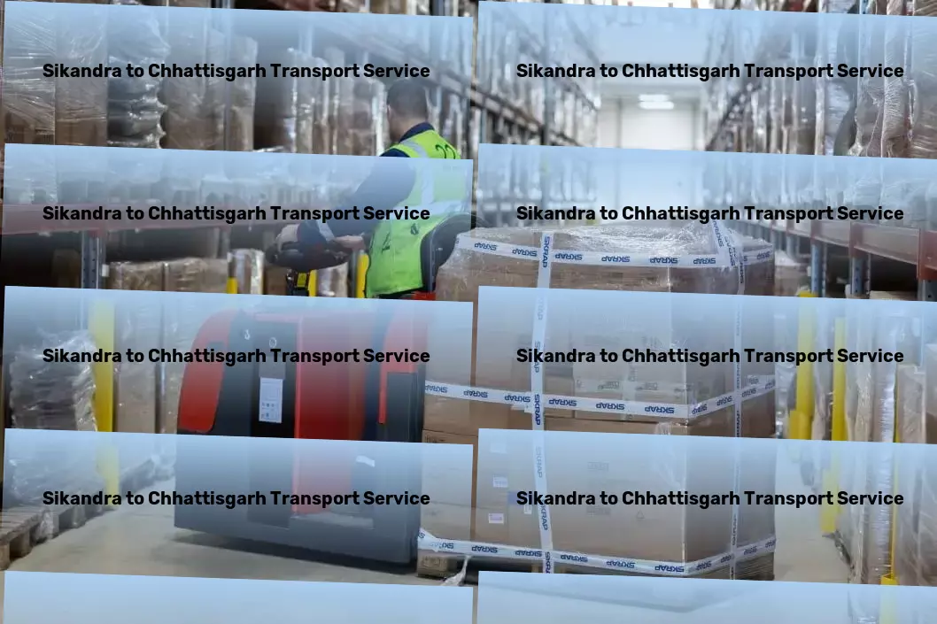 Sikandra to Chhattisgarh Transport Nationwide transport solutions