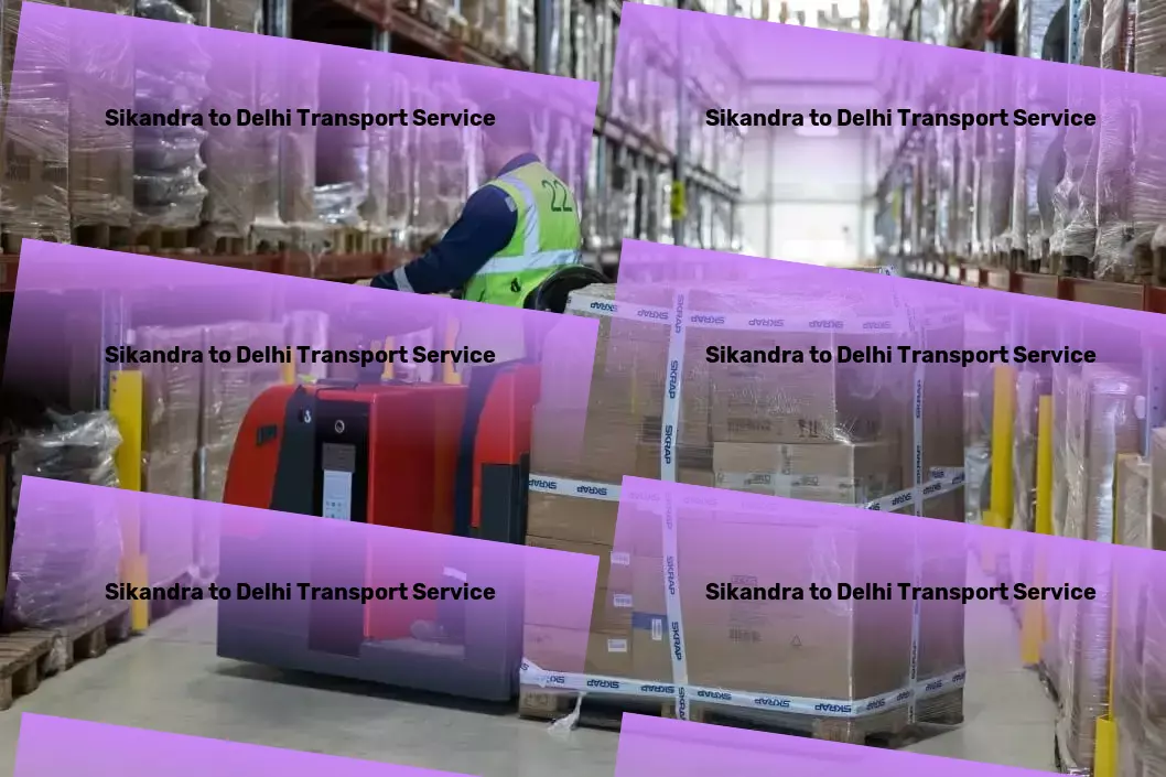 Sikandra to Delhi Transport Express transport solutions