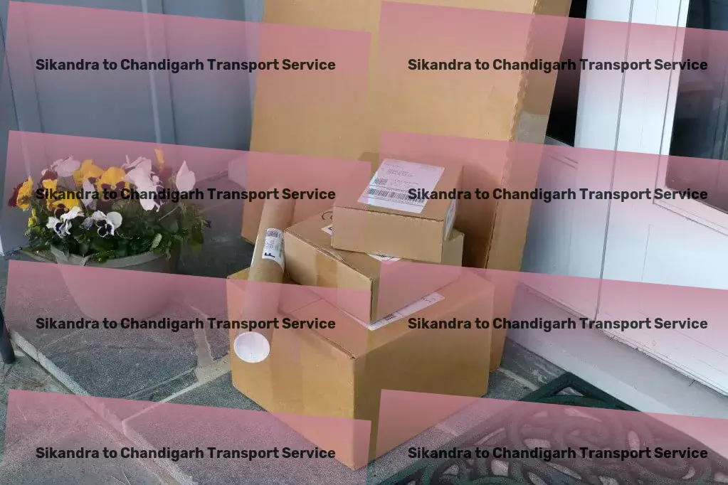 Sikandra to Chandigarh Transport National freight carriers