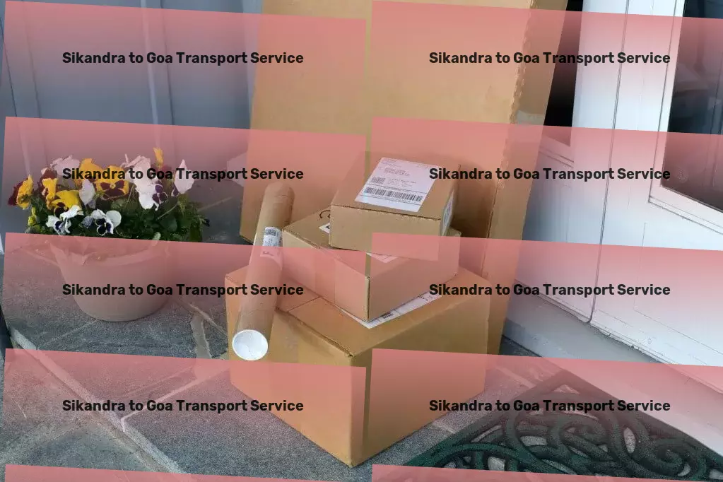 Sikandra to Goa Transport Express freight and shipment