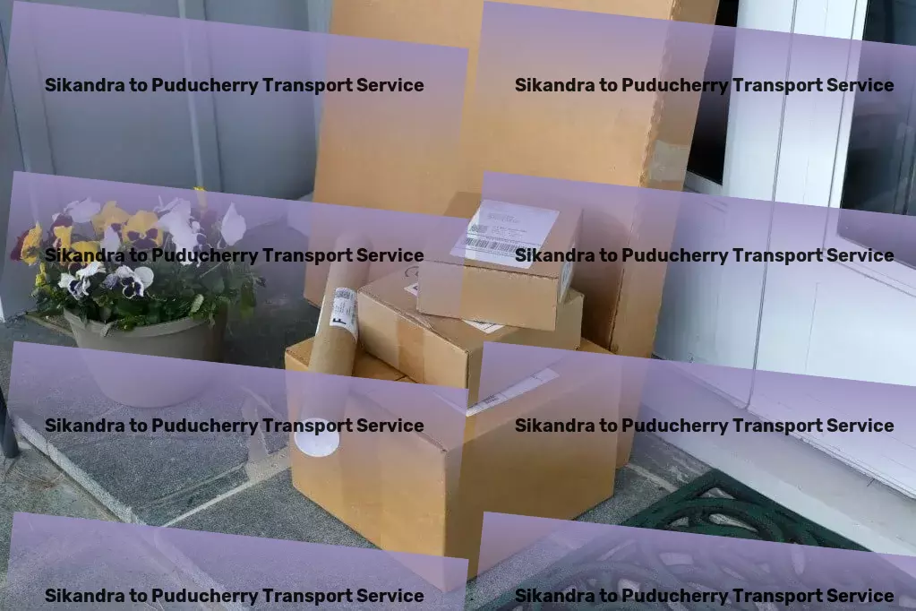 Sikandra to Puducherry Transport Citywide goods forwarding