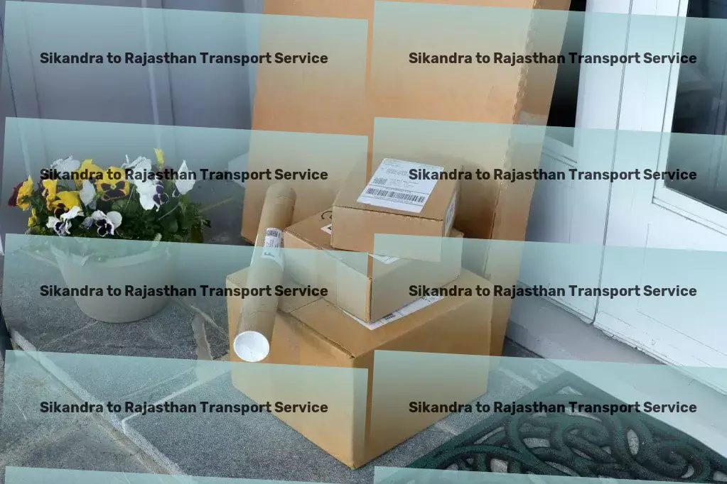 Sikandra to Rajasthan Transport Diverse cargo services