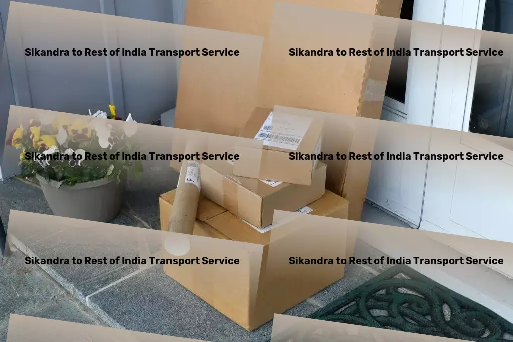 Sikandra to Rest Of India Transport Industrial transport services