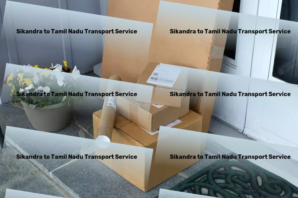 Sikandra to Tamil Nadu Transport Express parcel logistics