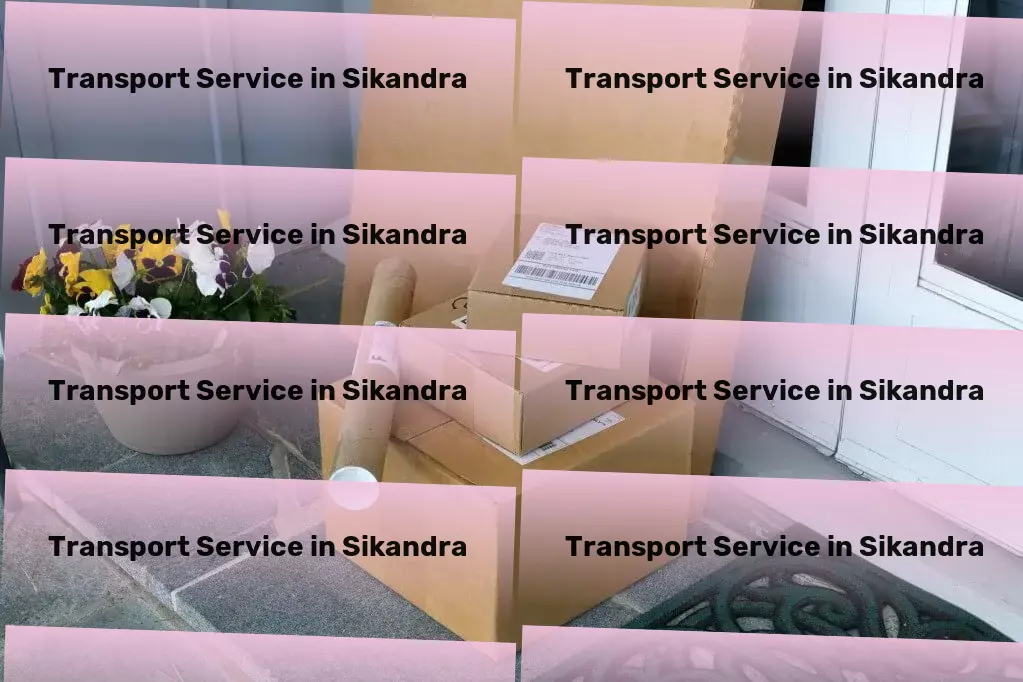 Bike Transport And Scooty Courier in Sikandra, Uttar Pradesh (UP) High-volume parcel delivery