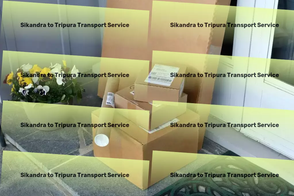 Sikandra to Tripura Transport High-speed goods delivery