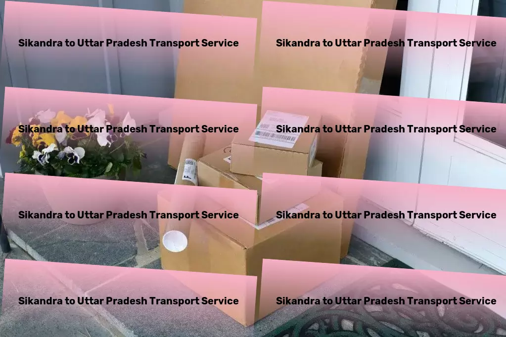 Sikandra to Uttar Pradesh Transport Immediate door delivery