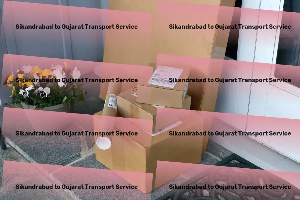 Sikandrabad to Gujarat Transport Express courier services