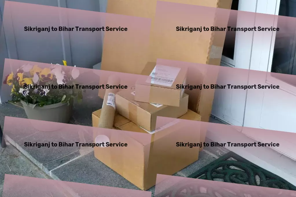 Sikriganj to Bihar Transport Beyond shipping: Crafting logistic masterpieces! - Online cargo transport