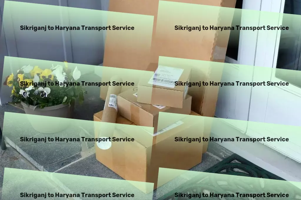 Sikriganj to Haryana Transport Driving your business forward with impeccable logistics! - Household goods transport