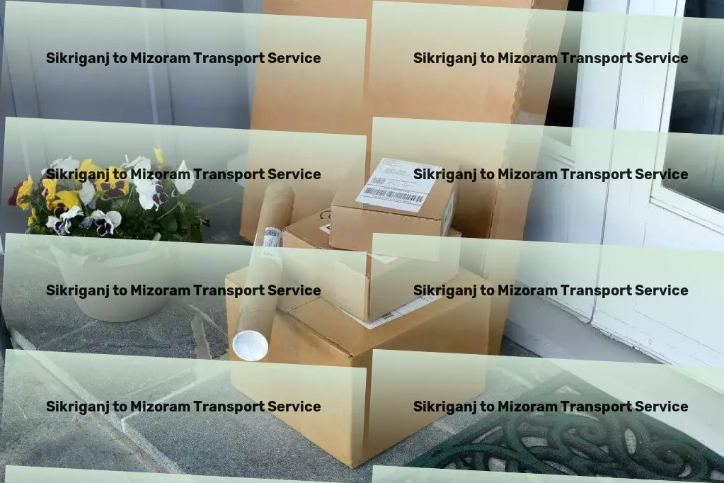 Sikriganj to Mizoram Transport Crafting the pathway for smoother shipments across India. - Web-based logistics solutions