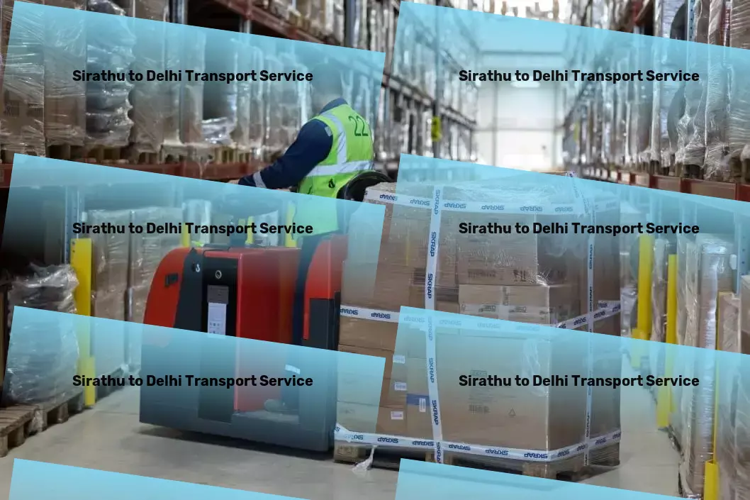 Sirathu to Delhi Transport Specialized goods logistics