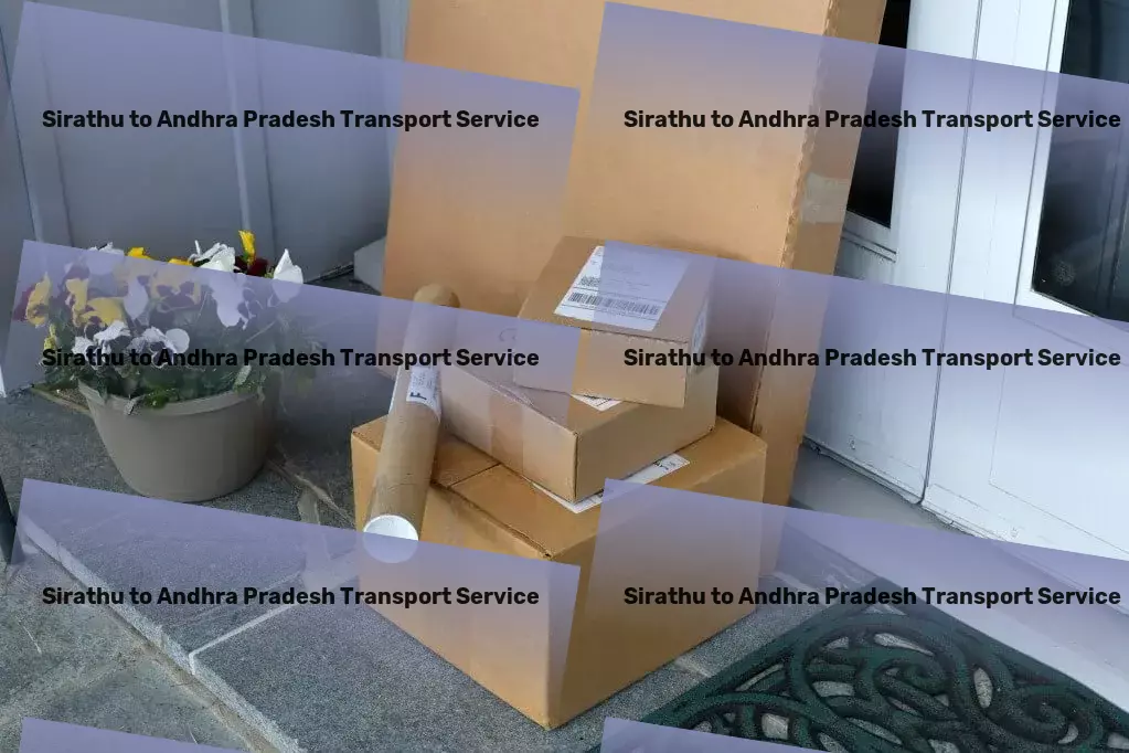 Sirathu to Andhra Pradesh Transport Specialized goods shipment services