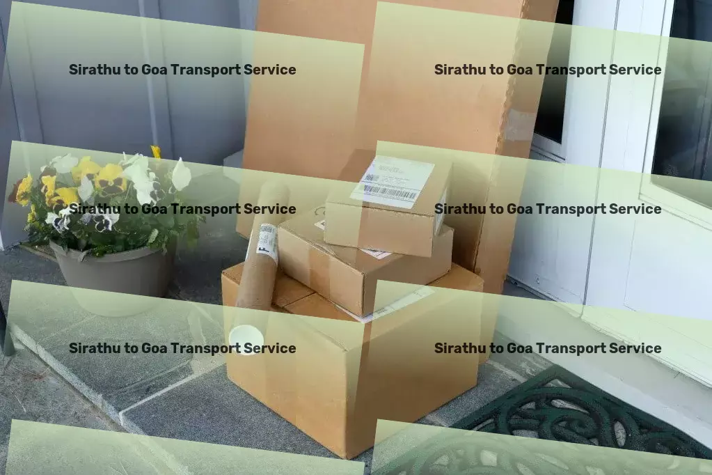 Sirathu to Goa Transport Fast, reliable, and efficient - that's our Indian logistics promise! - Cargo services