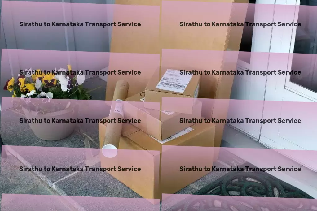 Sirathu to Karnataka Transport Empower your logistics with our unparalleled expertise. - Industrial transport services