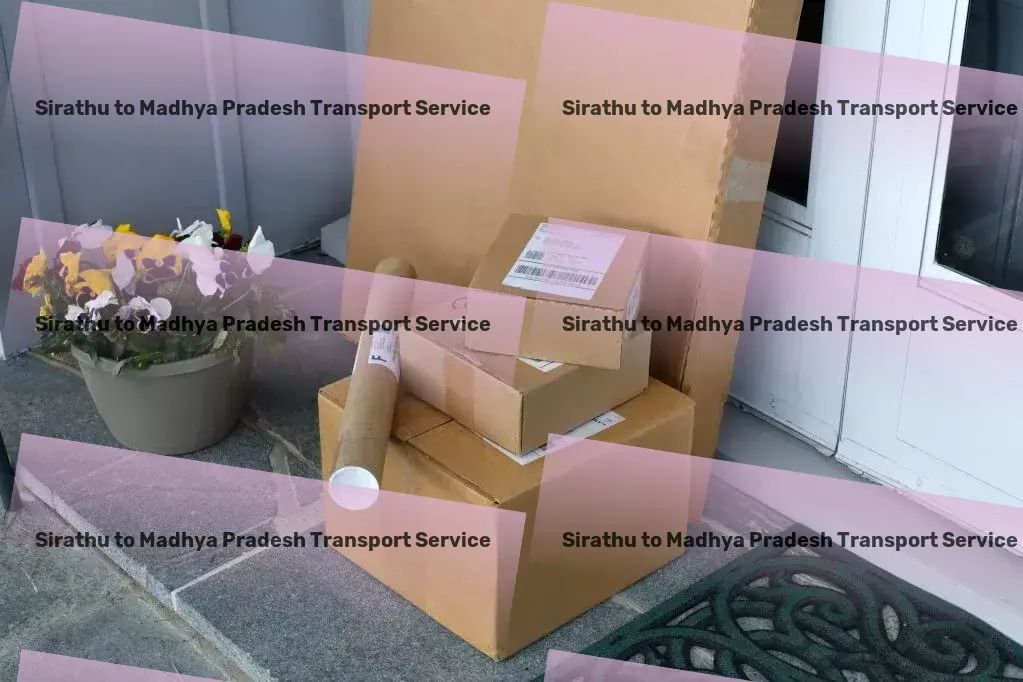 Sirathu to Madhya Pradesh Transport Making sophisticated home decor accessible! - Nationwide logistics provider