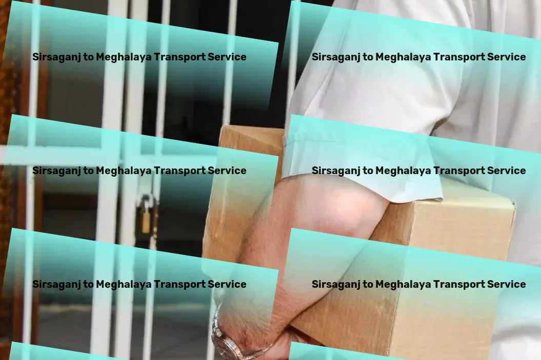 Sirsaganj to Meghalaya Transport High-capacity shipping solutions