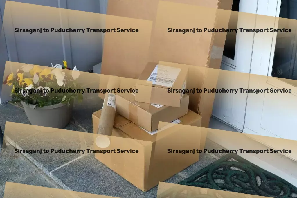 Sirsaganj to Puducherry Transport Specialized cargo shipping