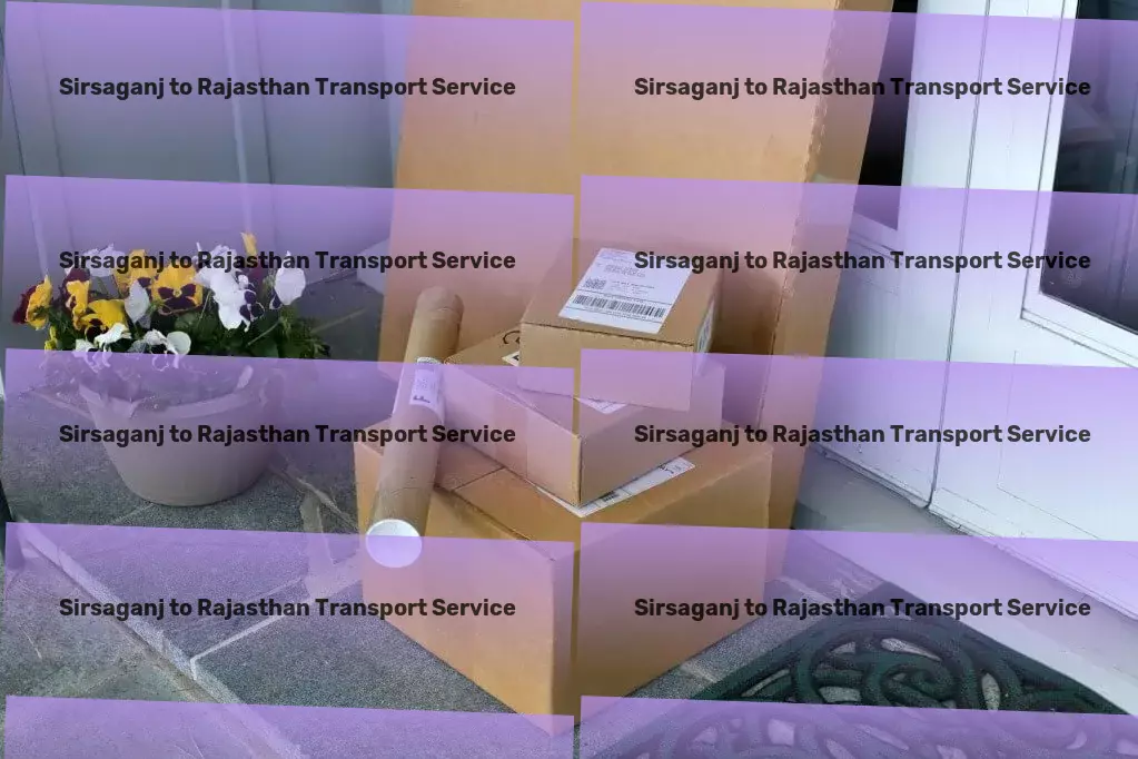 Sirsaganj to Rajasthan Transport Multi-regional moving solutions